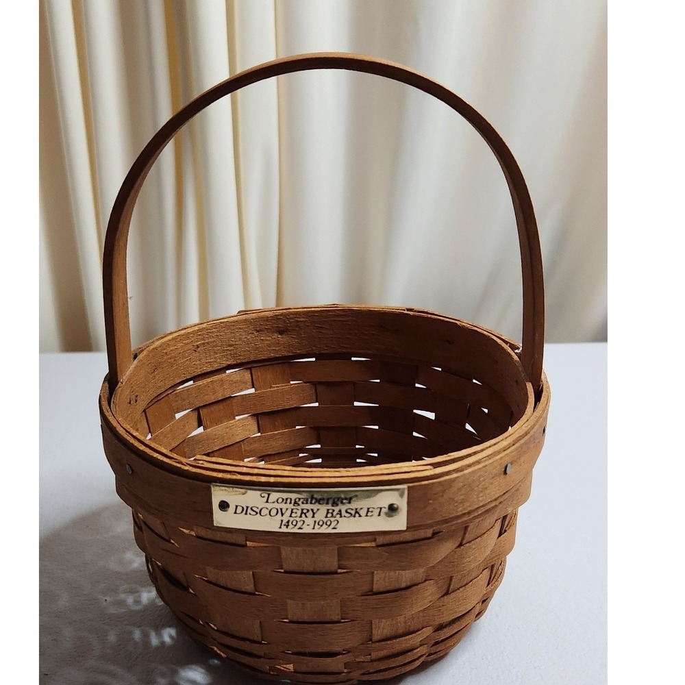 Longaberger Discovery Basket 1492-1992 Commemorative